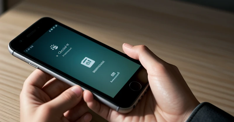 smartphone menampilkan layar login pengaturan nama jaringan guest network wifi