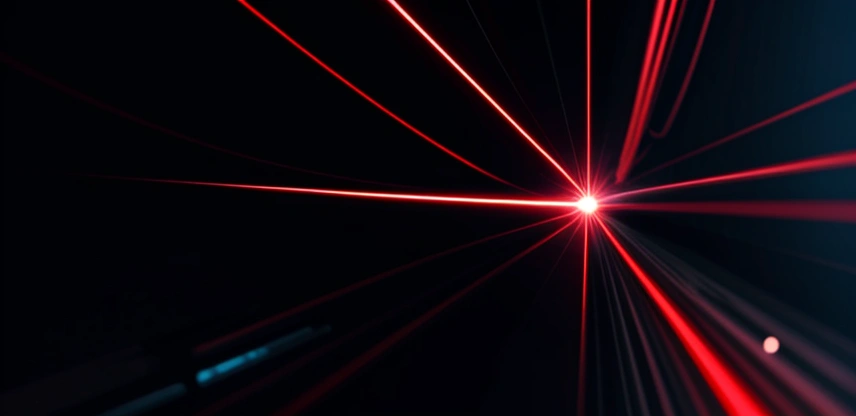 Teknisi jaringan menggunakan alat Visual Fault Locator VFL laser merah untuk mengecek patch cord fiber optic di rak server data center