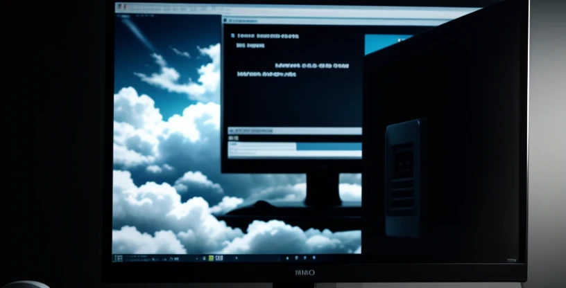 layar winbox menunjukkan fitur ip cloud ddns mikrotik yang sudah diaktifkan dengan nama domain panjang