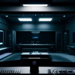 alat network video recorder nvr menampilkan puluhan live stream cctv di layar monitor dengan lancar