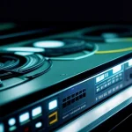 Infrastruktur rak server internet B2B dedicated SOHO yang rapi dan stabil.