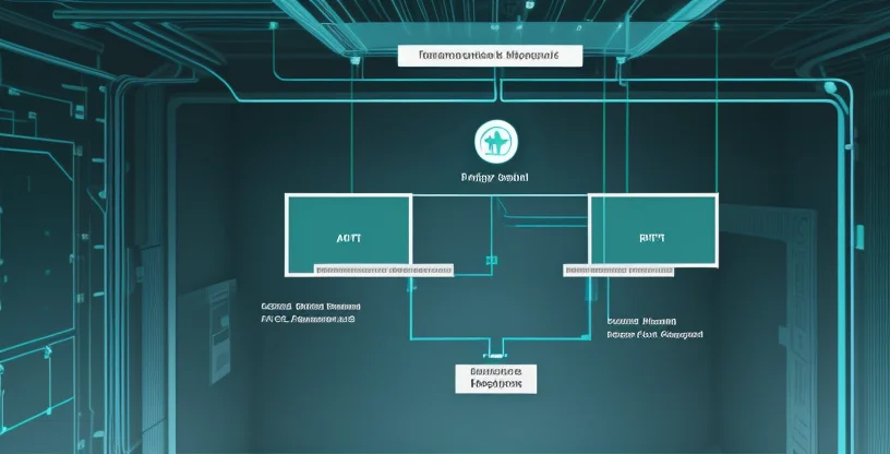 diagram arsitektur jaringan komputer medis yang menghubungkan server lokal klinik ke server cloud bpjs kesehatan melalui internet