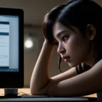 Seseorang merasa frustrasi karena koneksi jaringan Wi-Fi masih tersendat atau berputar-putar meskipun alat sudah di restart.
