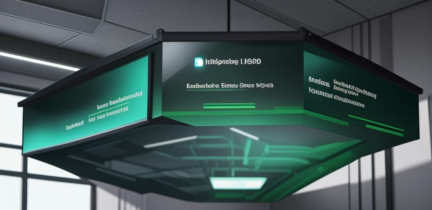 Diagram arsitektur keamanan jaringan WPA-Enterprise menggunakan autentikasi Server RADIUS dan Active Directory