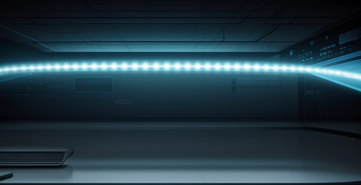 Ilustrasi topologi jaringan komputer sekolah yang memisahkan traffic bandwidth ujian CBT ANBK dengan traffic Wi-Fi menggunakan VLAN Mikrotik