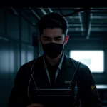 Tim ahli IT managed service sedang mengkonfigurasi rak server enterprise dan infrastruktur fiber optik di ruang data center universitas