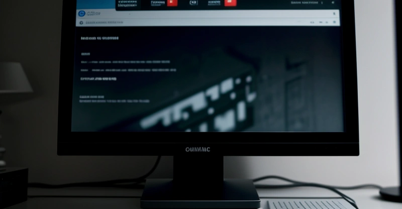 layar monitor menampilkan menu pengaturan router untuk mengganti channel frekuensi wireless