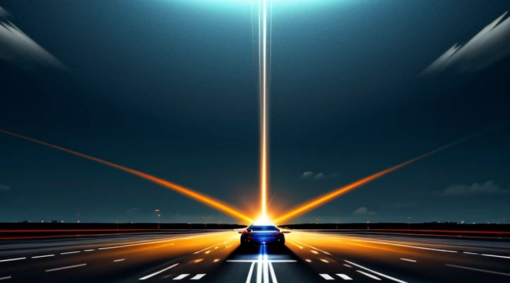 Ilustrasi analogi perbedaan bandwidth sebagai jumlah lajur jalan tol dan latency sebagai waktu tempuh mobil menuju gerbang tol tujuan