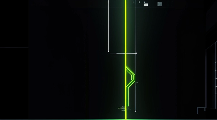 Diagram topologi jaringan membandingkan routing BGP langsung via IIX OIXP dengan routing transit yang memutar ke luar negeri