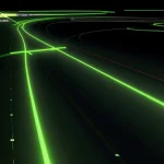 Topologi perbandingan routing internet BGP yang melingkar ke luar negeri berbanding direct peering lokal melalui OpenIXP.