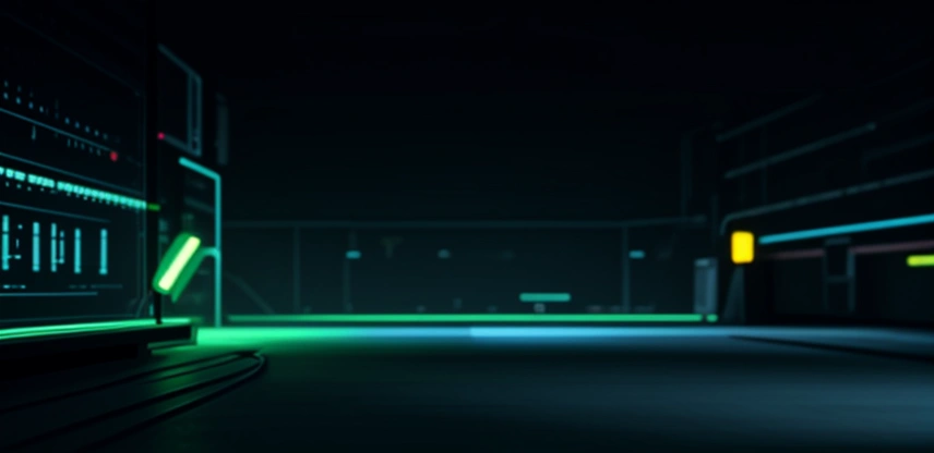 Tampilan skema layar manajemen VLAN yang memisahkan jalur warna-warni antara lalu lintas data tamu dan pangkalan data staf hotel