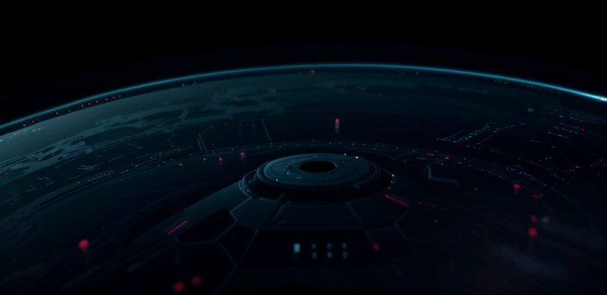 Ilustrasi grafis konsep Null Routing Blackholing yang membelokkan arus data sampah serangan DDoS