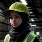 Insinyur jaringan wanita meninjau hasil laporan grafik redaman uji OTDR fiber optik di layar tablet rugged