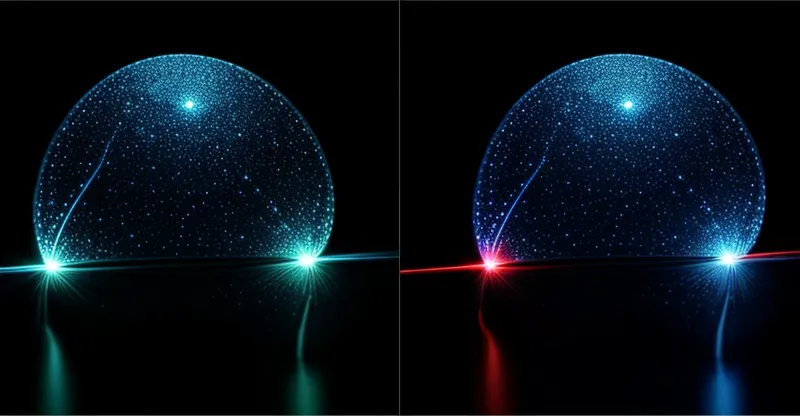 perbandingan instalasi kabel tembaga usang dengan kabel fiber optic bercahaya