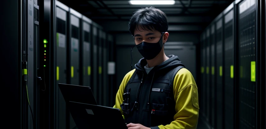 Network engineer memantau status sesi tabel BGP peering OIXP di layar router core Mikrotik