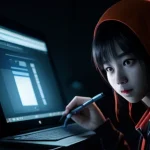 Teknisi IT jaringan menganalisis suhu panas berlebih pada router mikrotik akibat terlalu banyak perangkat terhubung