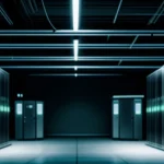 Infrastruktur rak server datacenter yang memproses Name Resolution B2B