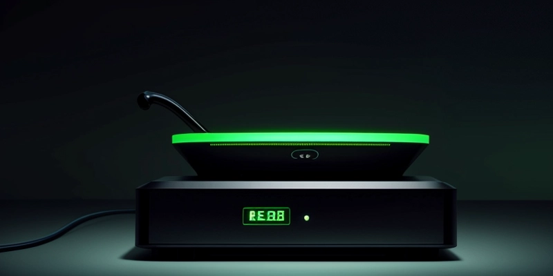 Ilustrasi skema penggabungan load balance dua jalur ISP berbeda ukuran menuju satu router Mikrotik