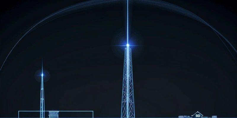 diagram teknis jaringan wireless menggambarkan masalah tabrakan data udara hidden node problem